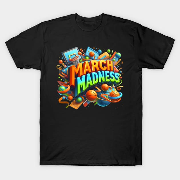 march madness competition T-Shirt by CreationArt8